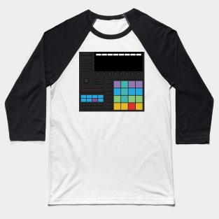 Dope Beat Machine Series #10 (w/Multi-Colored Pads - No Text) Baseball T-Shirt